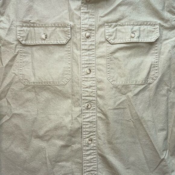 nwot Men’s Large Reg LL Bean Traditional Fit Cotton Button Up Shirt - Picture 5 of 8